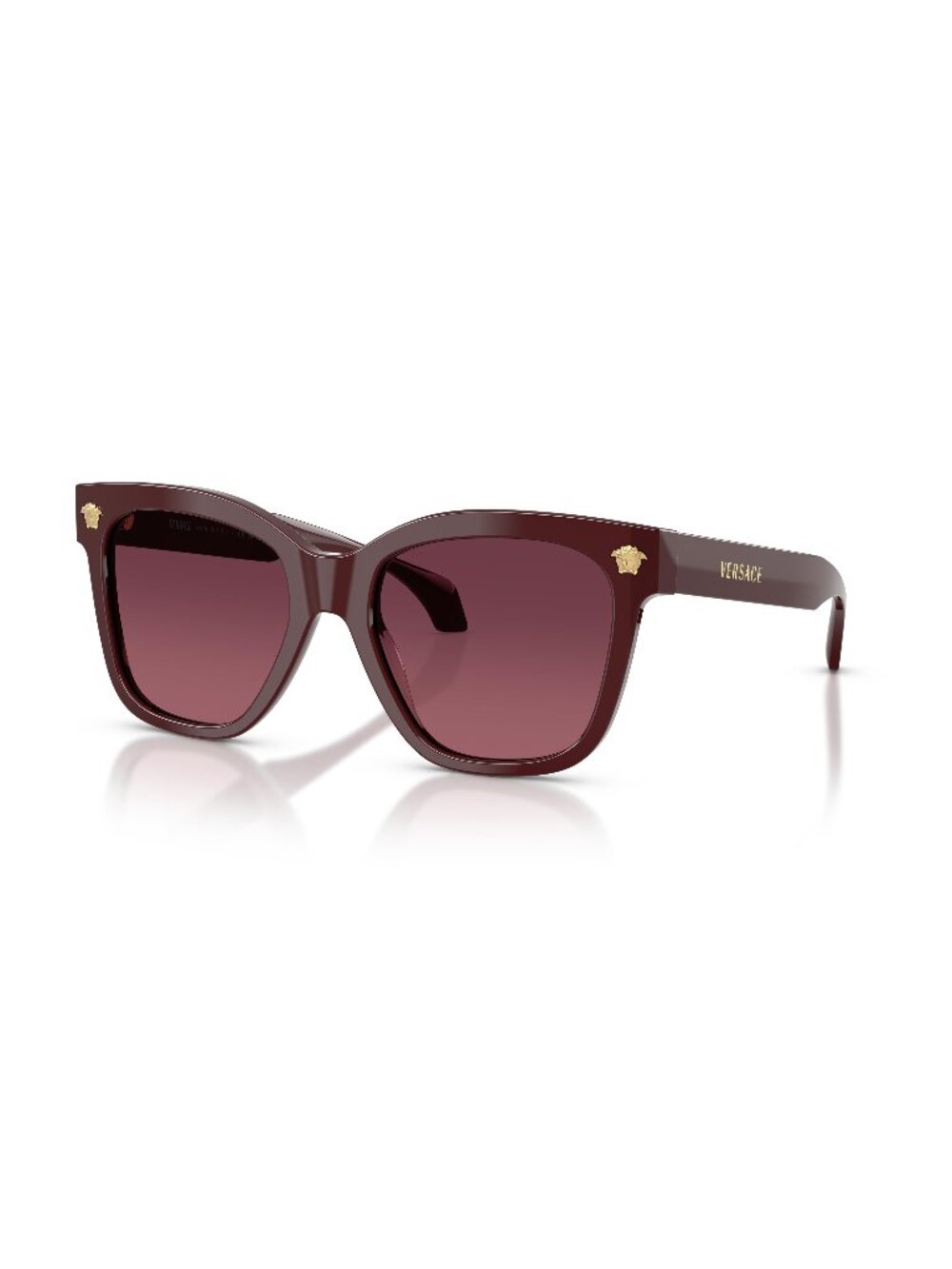 New Versace Women's Sunglasses Red Purple Lens Acetate Frame VE4511 5381F4 55